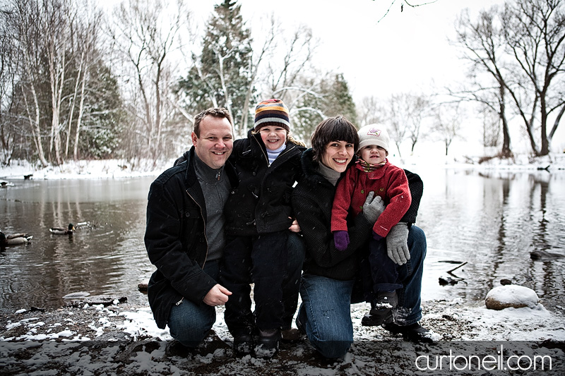 Alexander - family by the pond