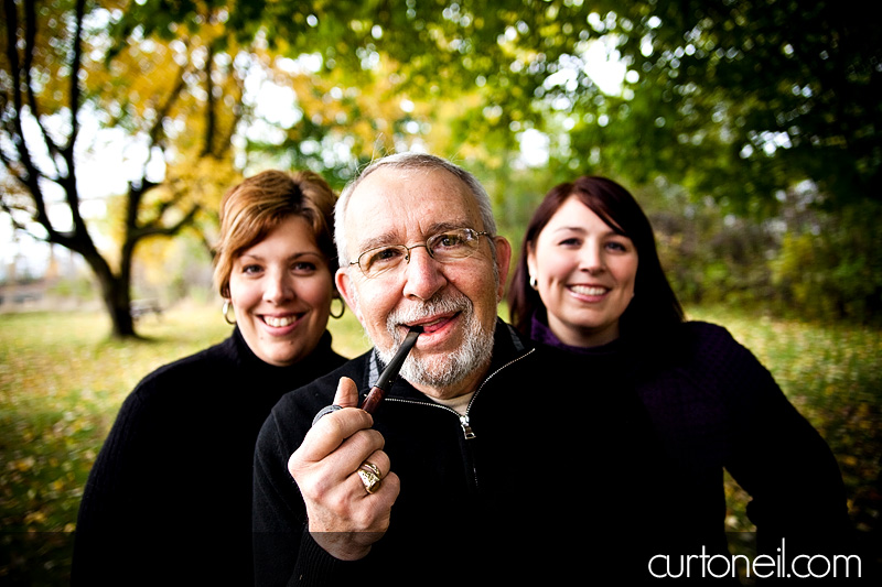 Assignack Family - Canning father and daughters